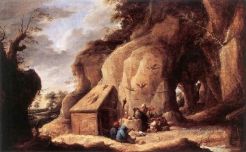  Antonio Obras - La tentación de san Antonio David Teniers el Joven